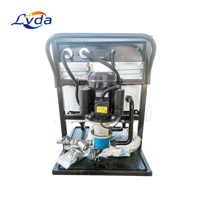 Mobile flushing unit - oil filtration & gear flushing for mining uses