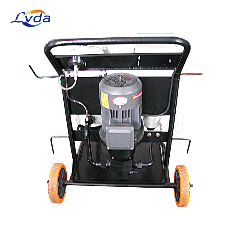 Transformer oil filter mobile portable system equipment trolley
