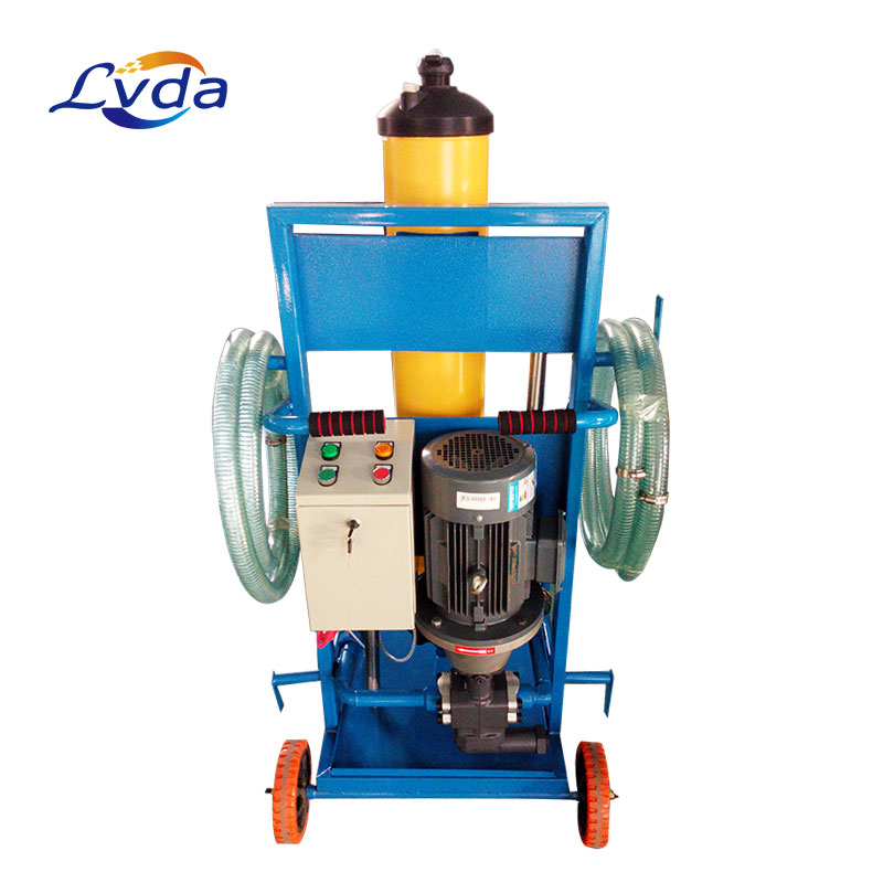 Transformer oil moveable purification unit