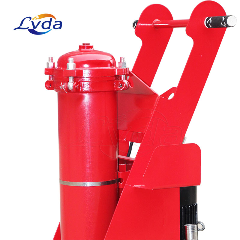 High-precision mobile hydraulic oil filter cart