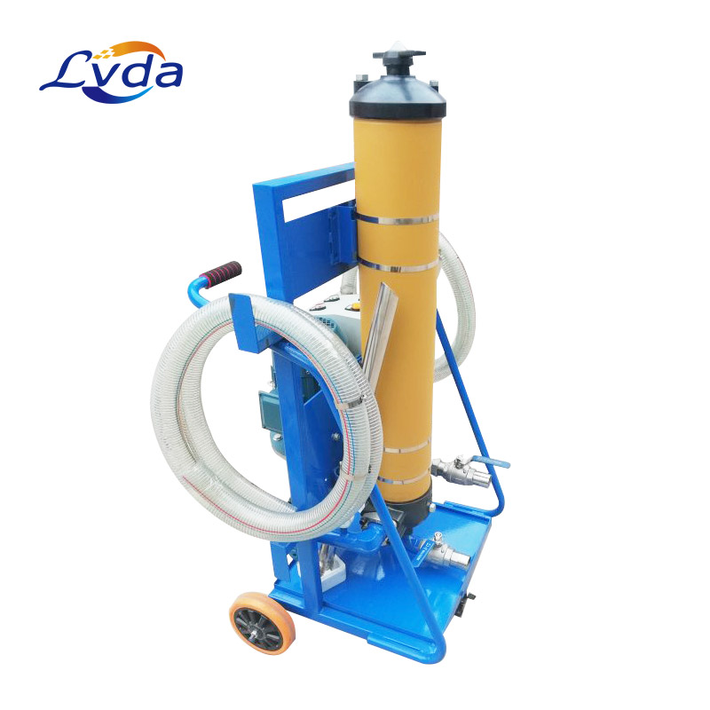 Mobile transformer oil purification system
