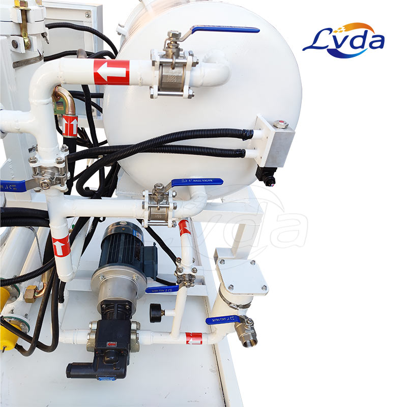 High viscosity lubricating oil coalescence vacuum oil purifier