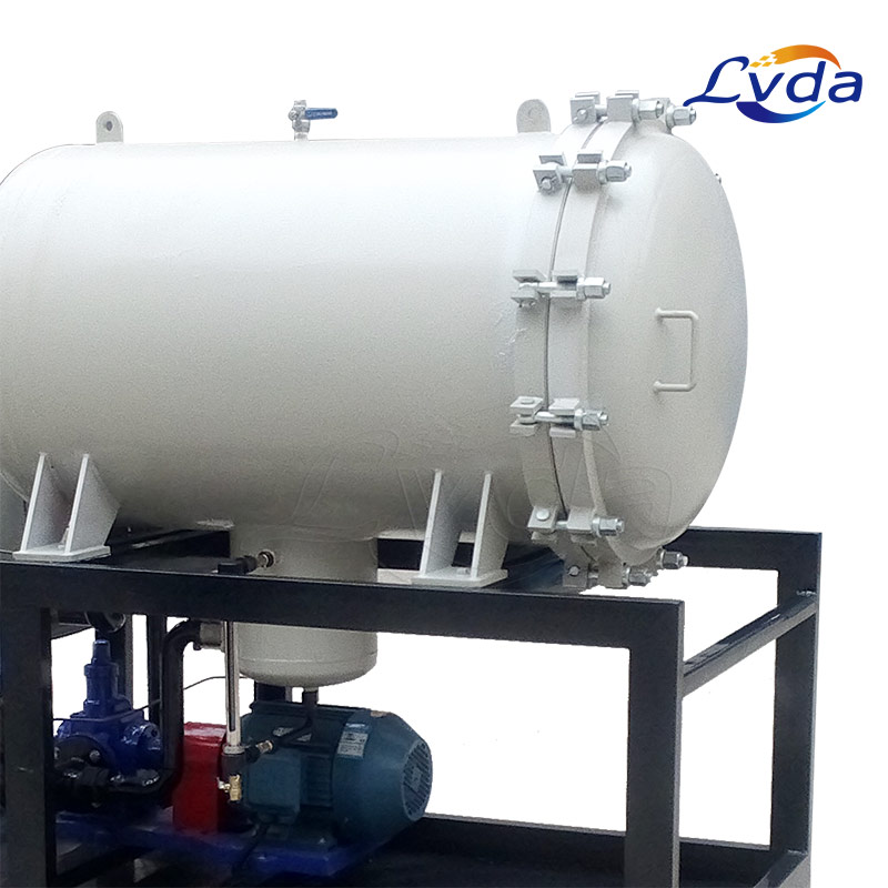 Stainless steel coalescence separation oil purifier