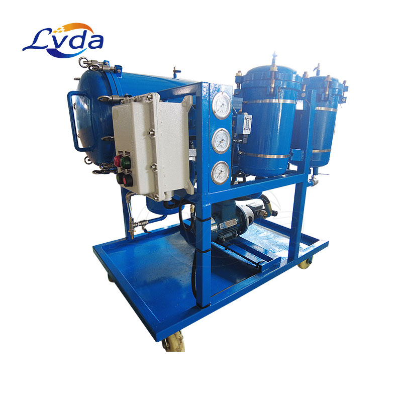 Lube oil purifier&coalescer separator system