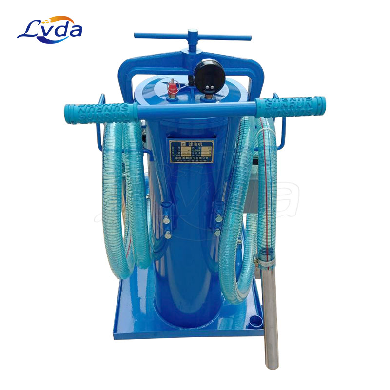 High solid ratio oil filtration purifier