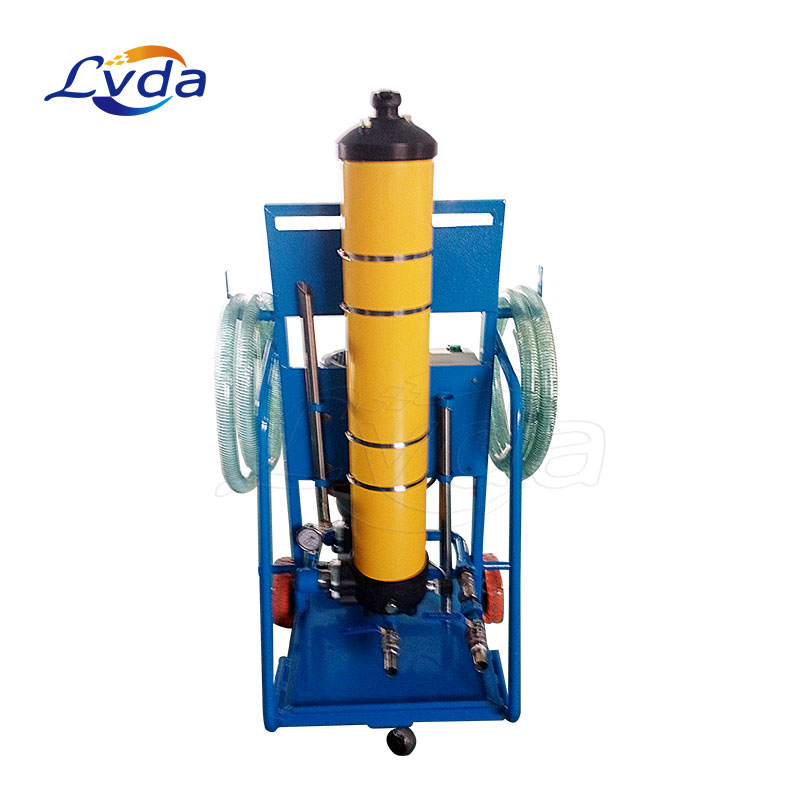 Transformer oil moveable purification unit