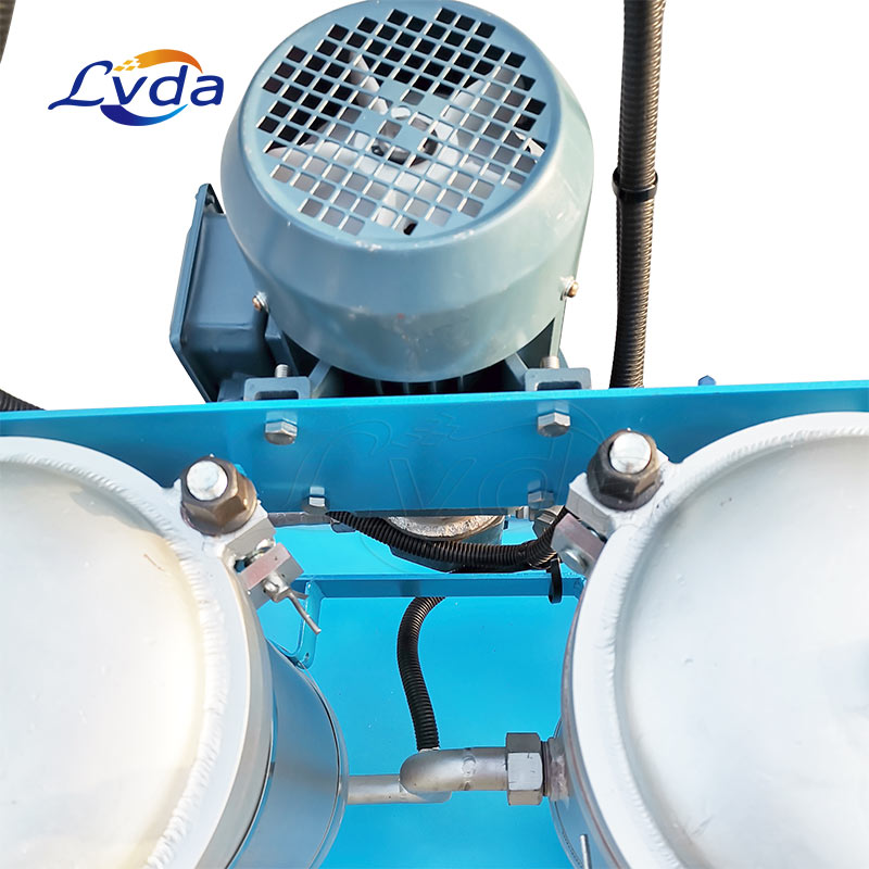Mobile portable skid for diesel fuel filtration