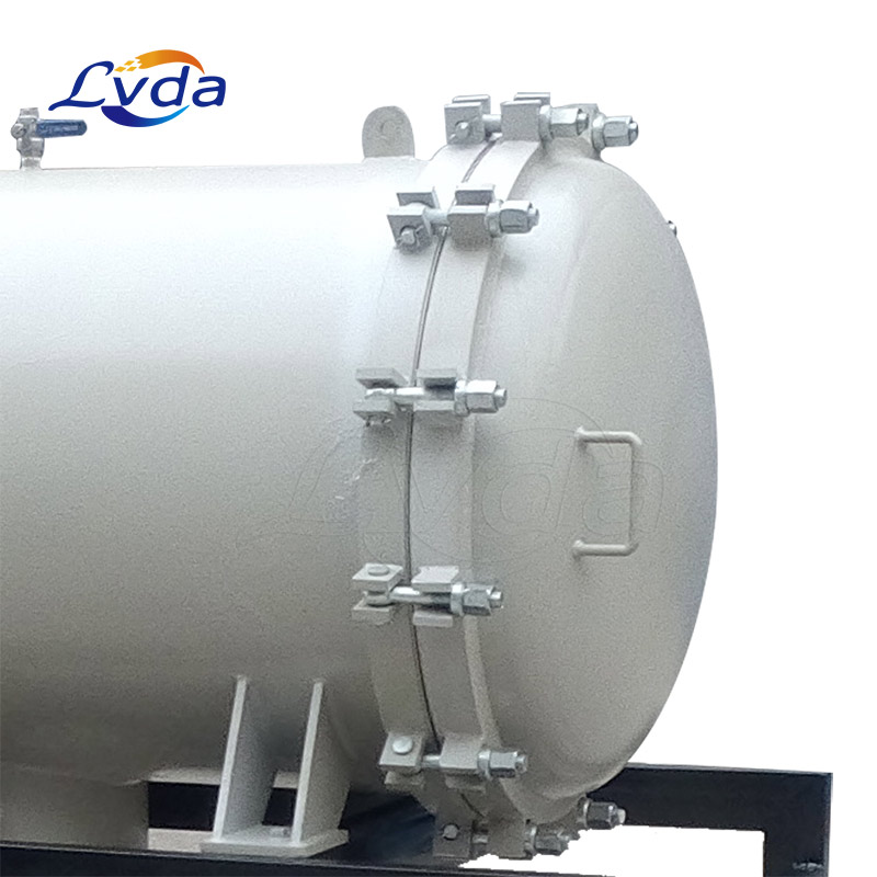 Virgin coconut(vco) oil coalescing filtering unit