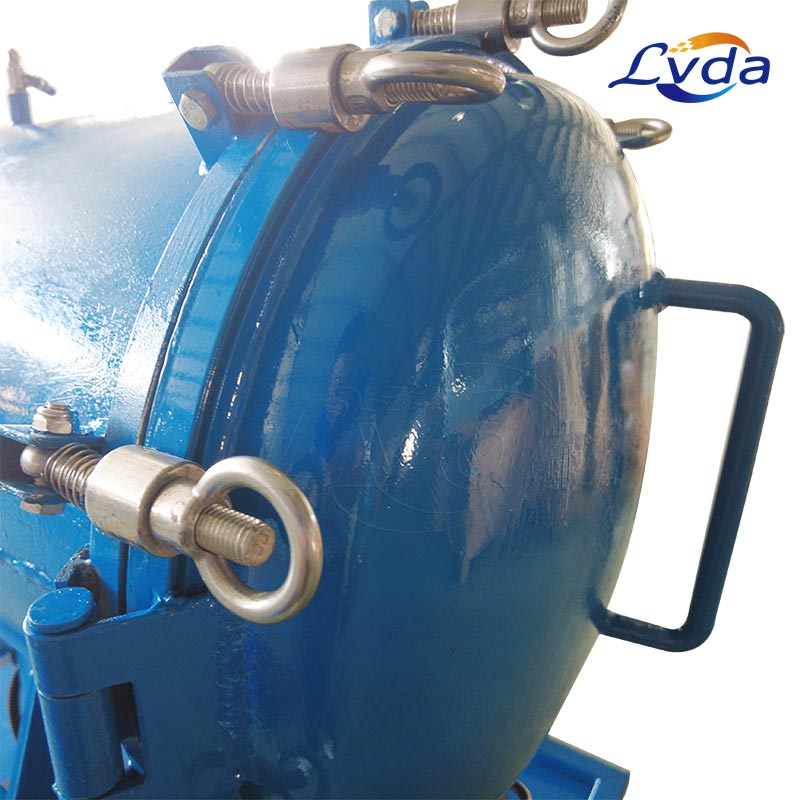 Coalescence-separation light fuel oil purification unit