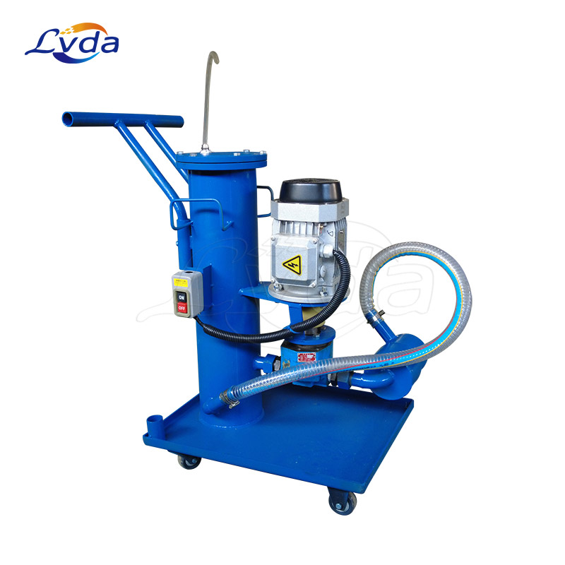 Mobile/portable filter cart purifier equipment for lubricating oils