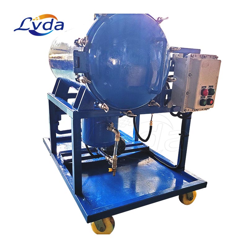 New turbine oil vacuum coalescing oil purifier