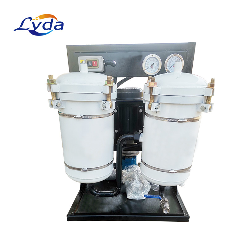 Mobile flushing unit - oil filtration & gear flushing for mining uses