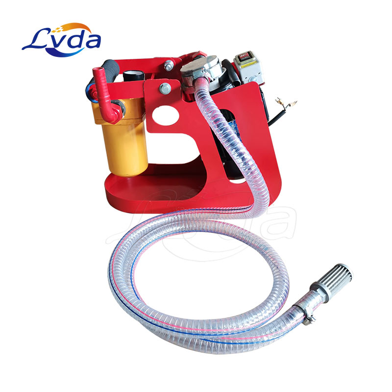 Portable hydraulic oil transfer and filtration unit
