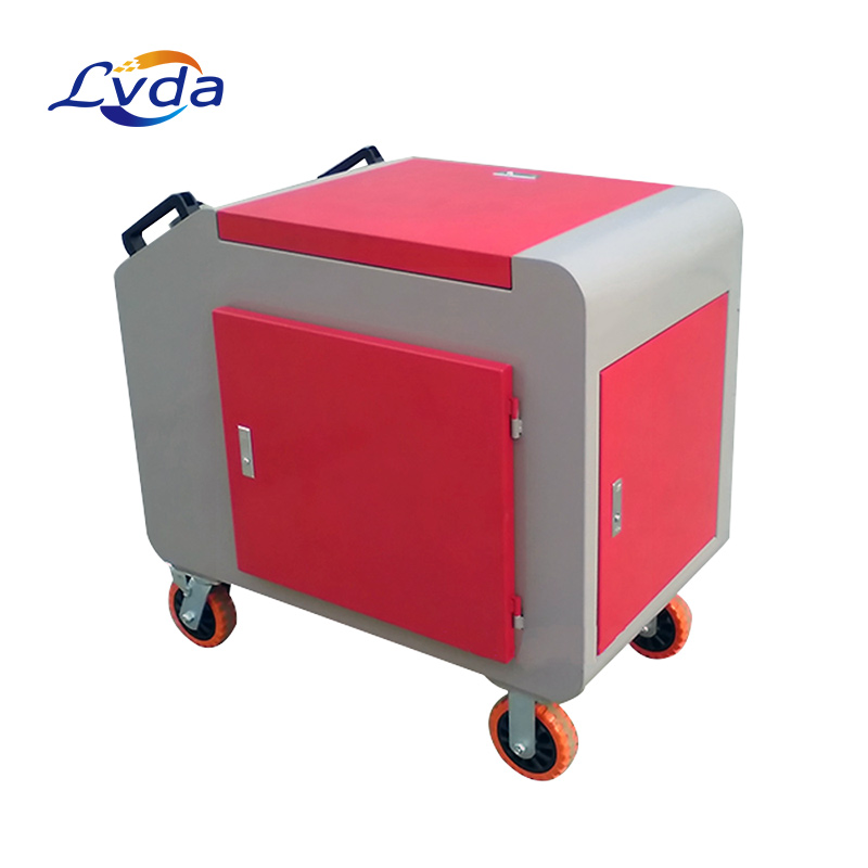 Hydraulic lubrication system oiling box-type mobile oil purifier unit