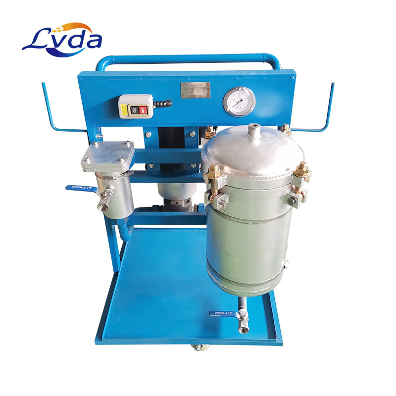 ​Industrial lubricants filter purify service trolley
