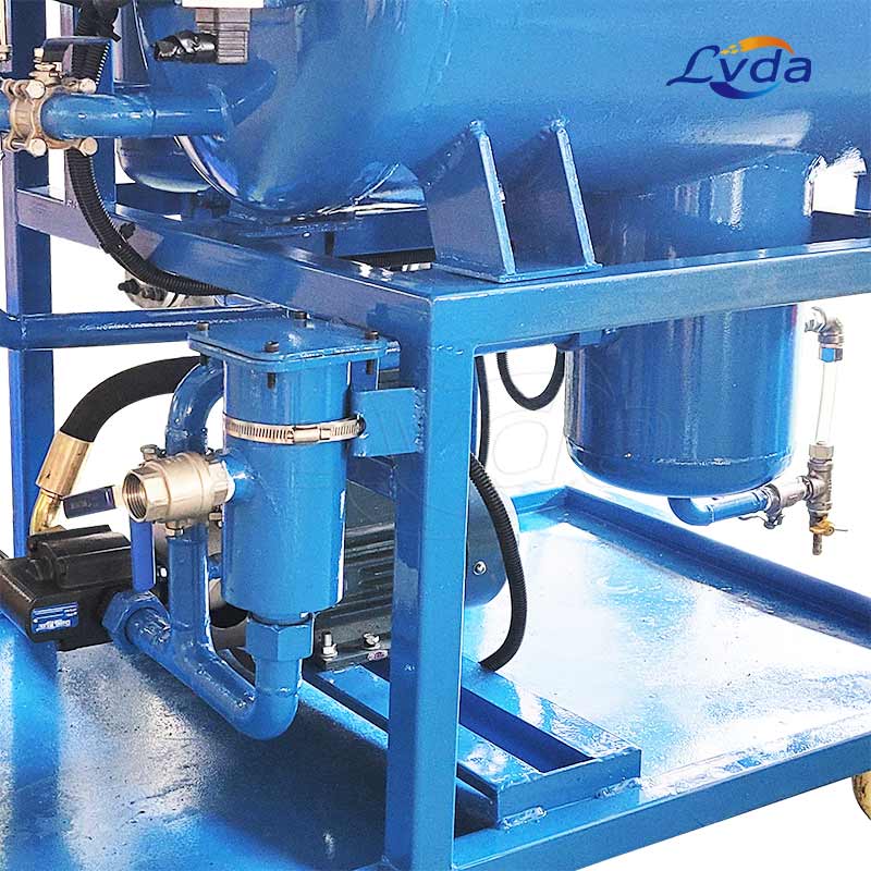 Hydraulic system coalescence dehydration oil filtration machine