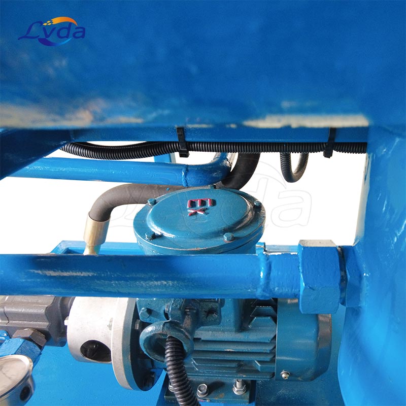 Hydraulic system coalescence dehydration oil filtration machine