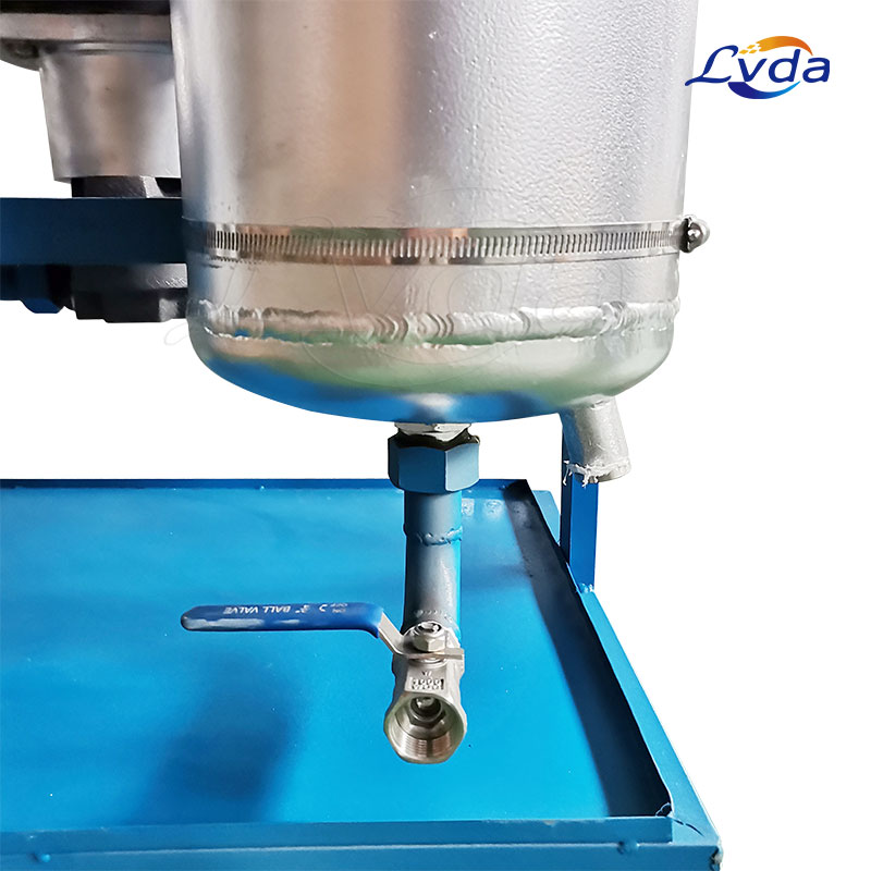 Waste gear oil cleaning / lube oil filtration moveable portable plant