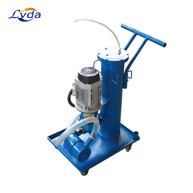 Mobile/portable filter cart purifier equipment for lubricating oils