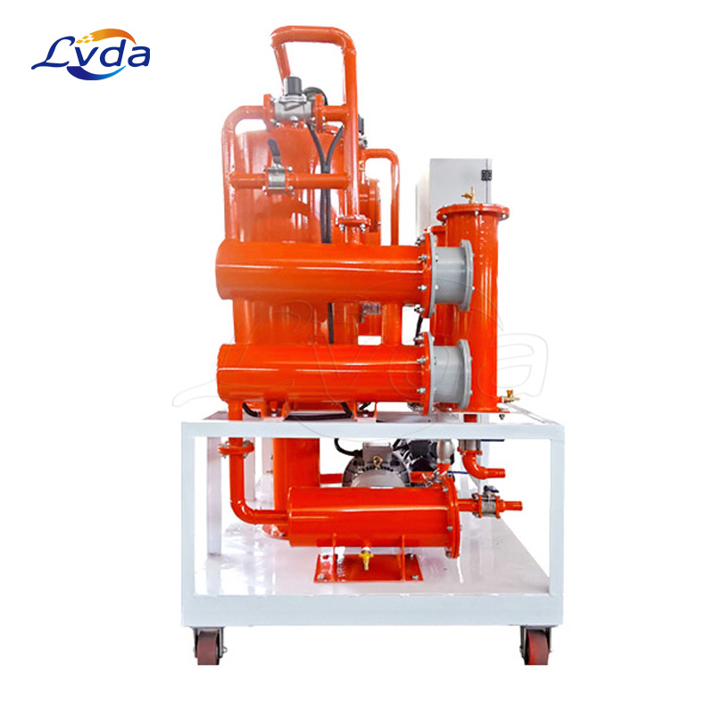 High viscosity lubricating oil purifier vacuum recycling machine oil equipment