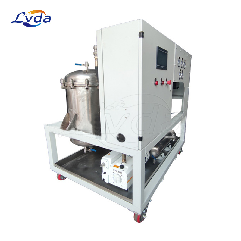High-viscosity vacuum oil purifier