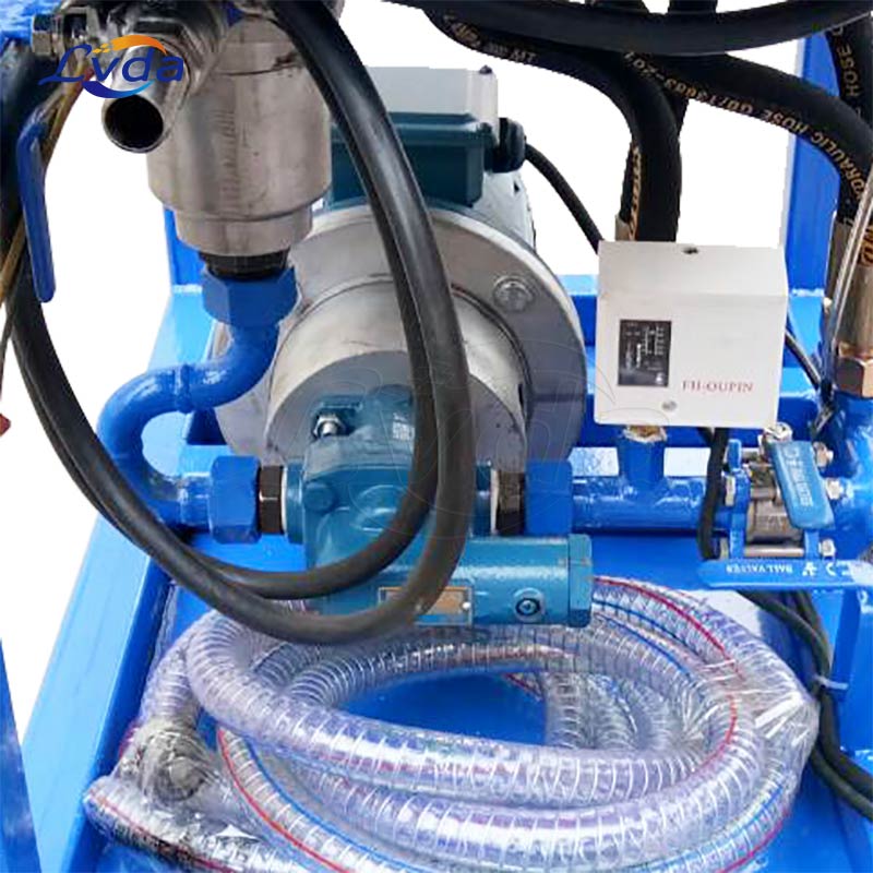 Pressure pressing type high precision oil filtration unit series