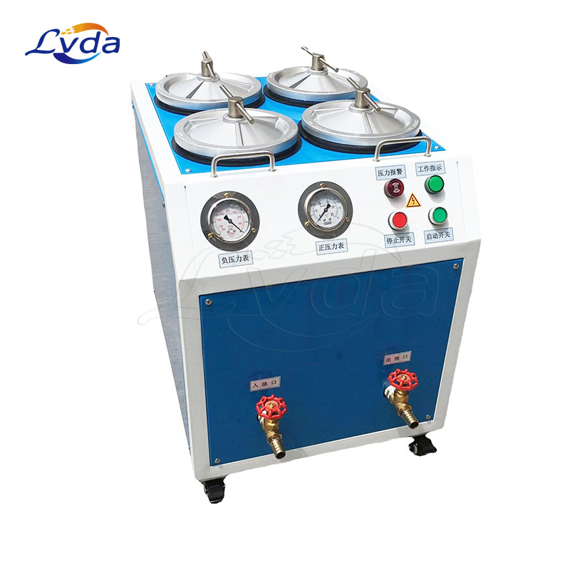 High precision oil purifier portable lube oil filtering machine