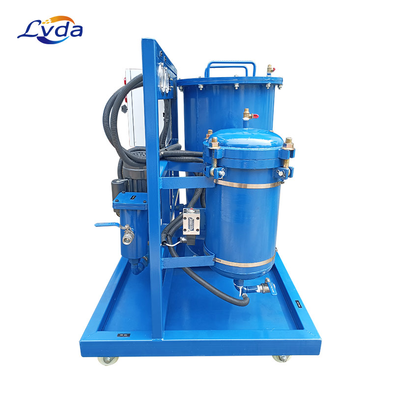 Hydraulic oil decolorization oil filter, hydraulic oil regeneration decolorization oil filter