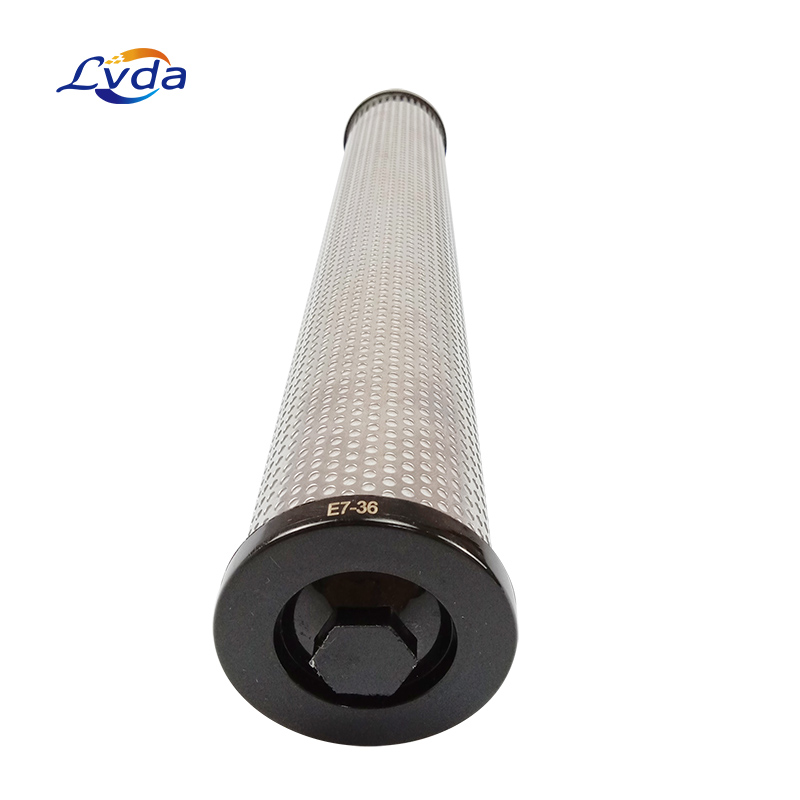 Replacement of Hankison particulate filter element E7-36