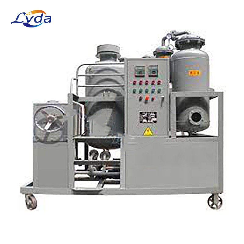 Regeneration decolorization oil filter purify unit