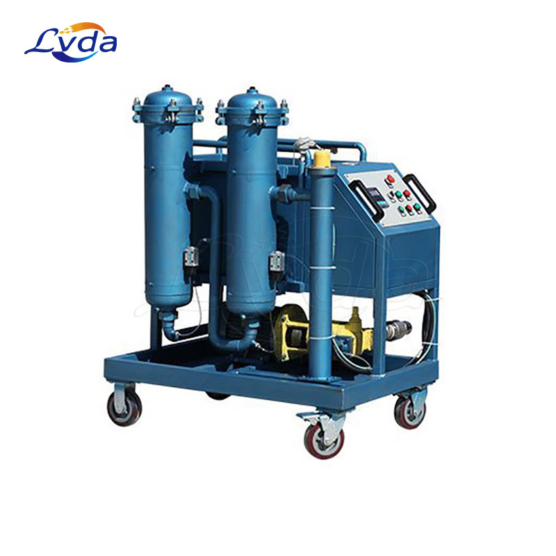 High viscosity vacuum oil filter purifier regeneration filtration machine