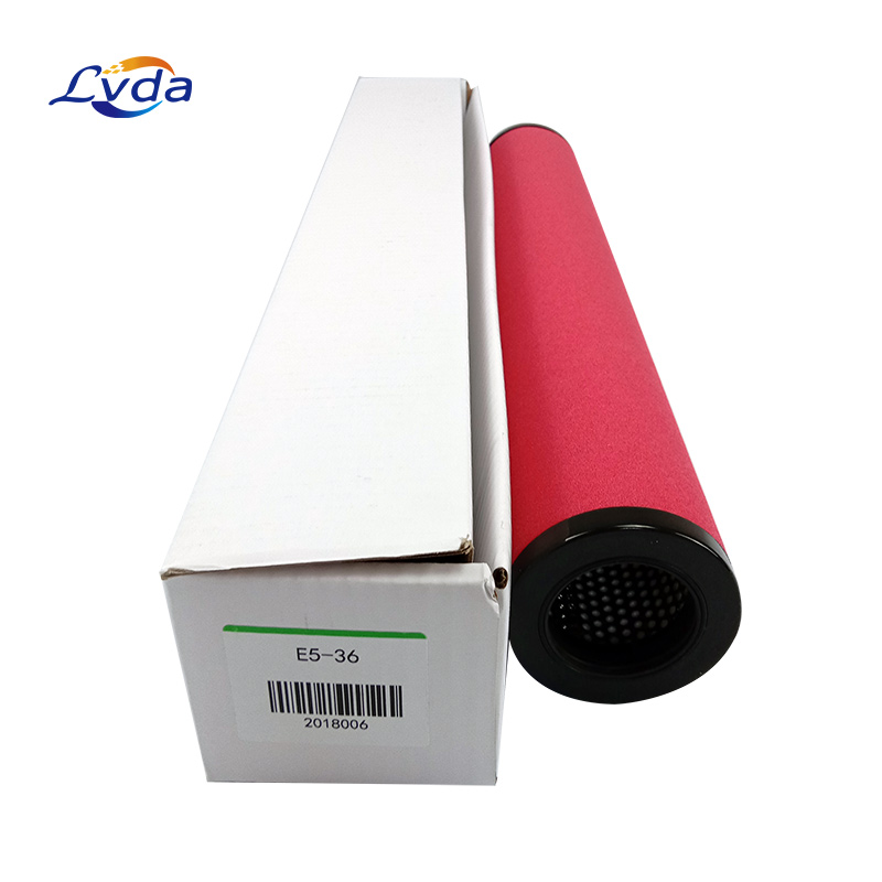 Replacement of Hankison filter element E5-36