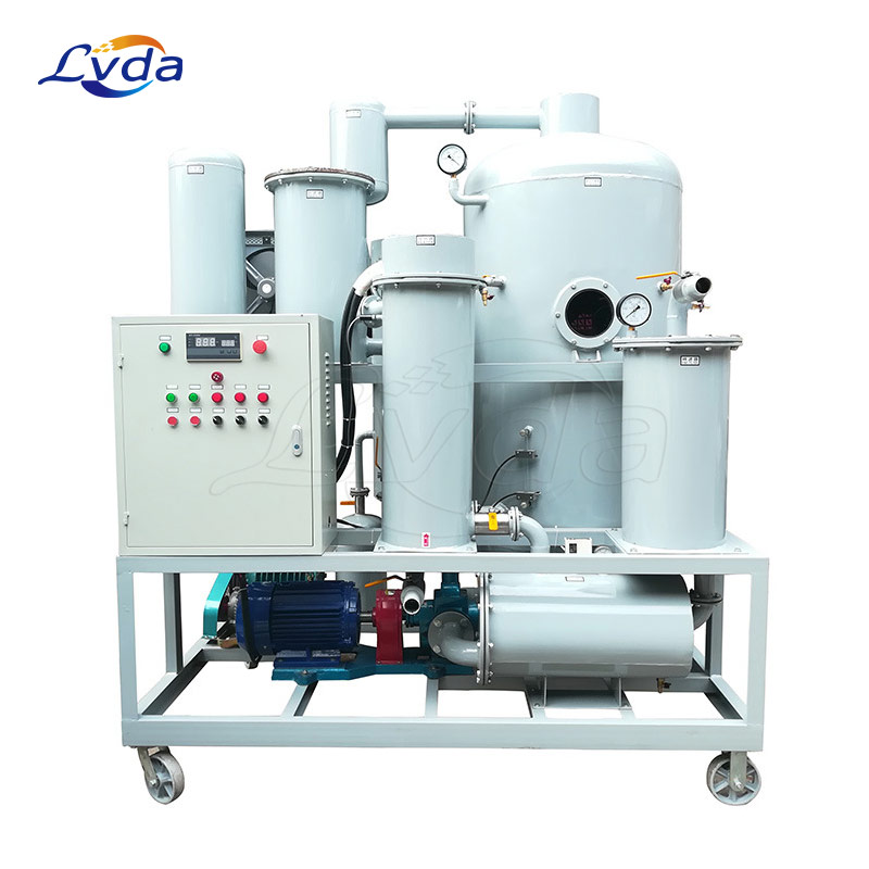 High viscosity mobile oil purifier