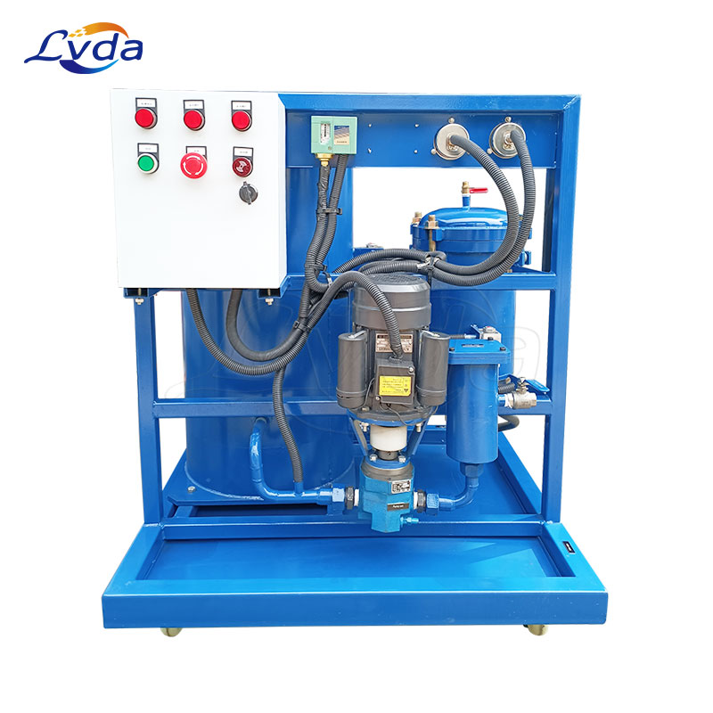Hydraulic oil decolorization oil filter, hydraulic oil regeneration decolorization oil filter