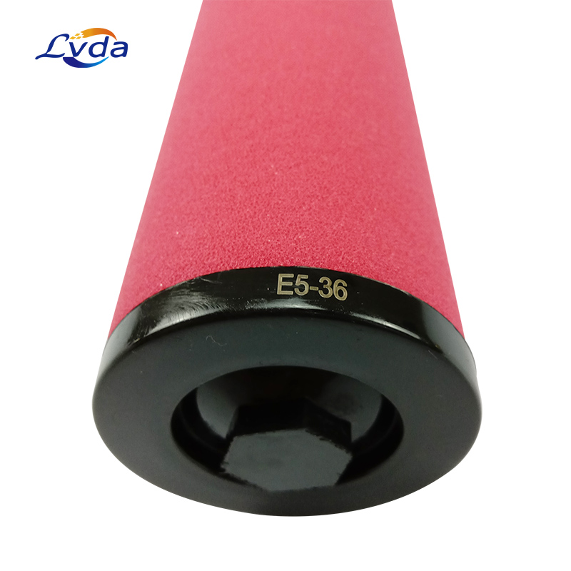 Replacement of Hankison filter element E5-36