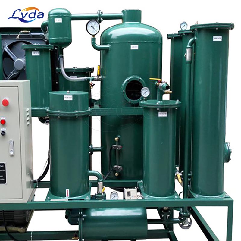 Oil decolorization system