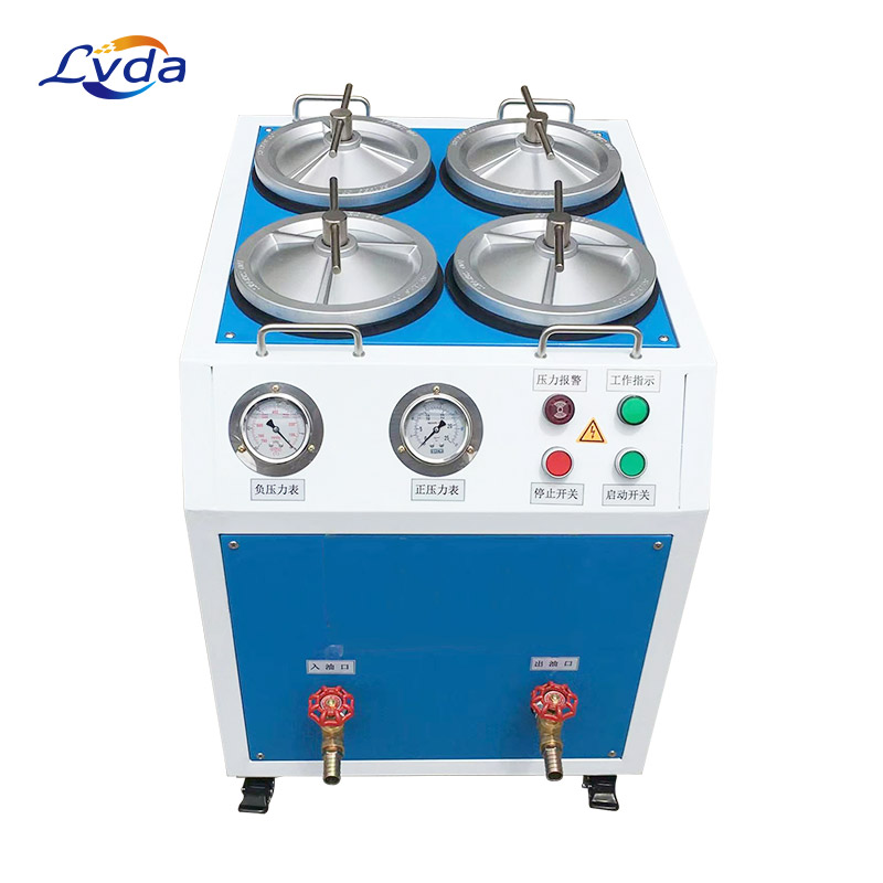 High precision oil purifier portable lube oil filtering machine