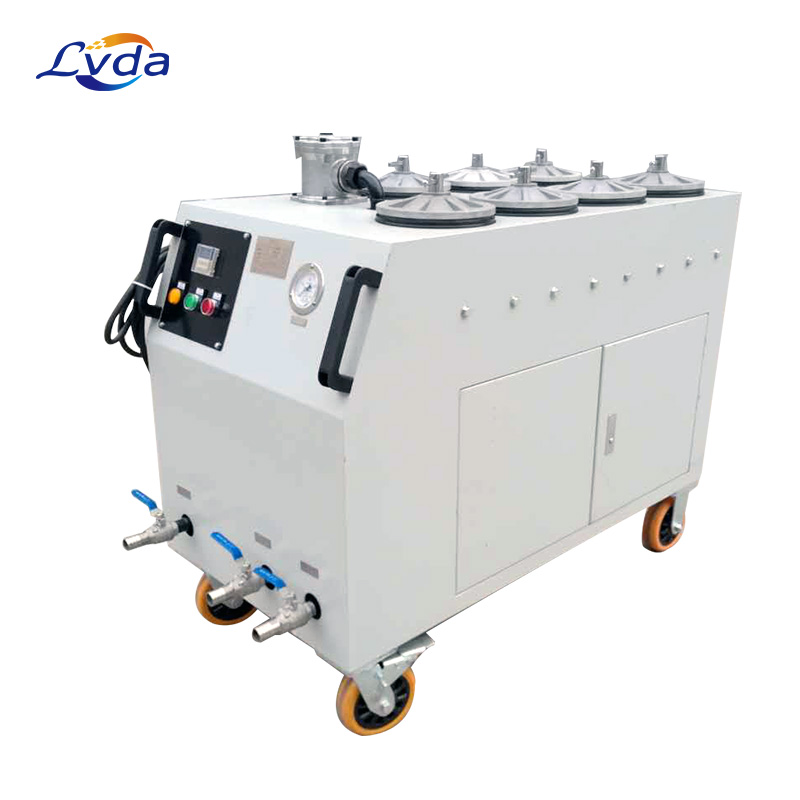 High accuracy oil filtration purifier system unit