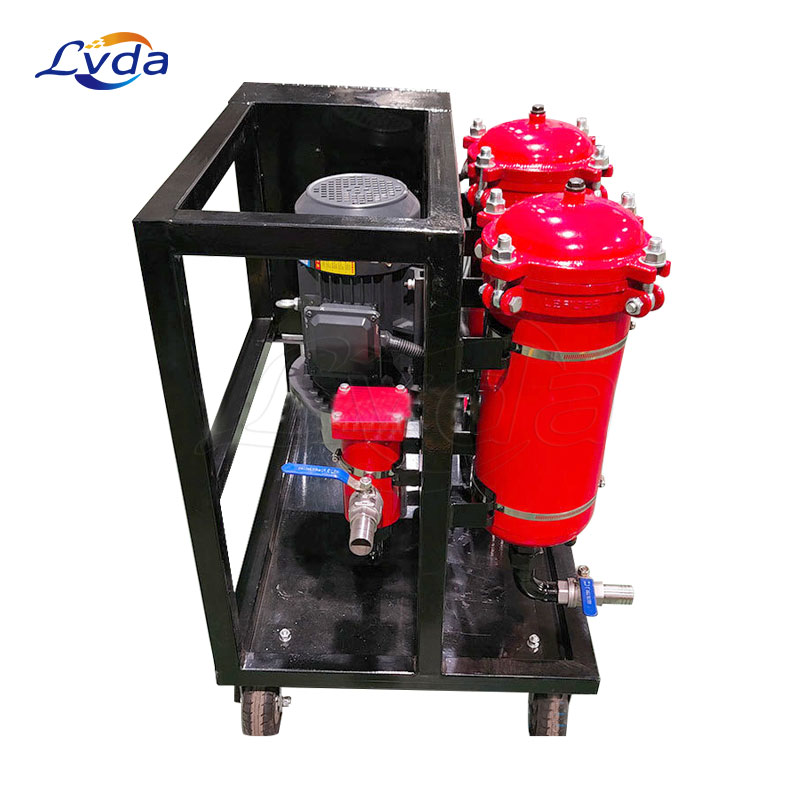 High viscosity oil precision purifier