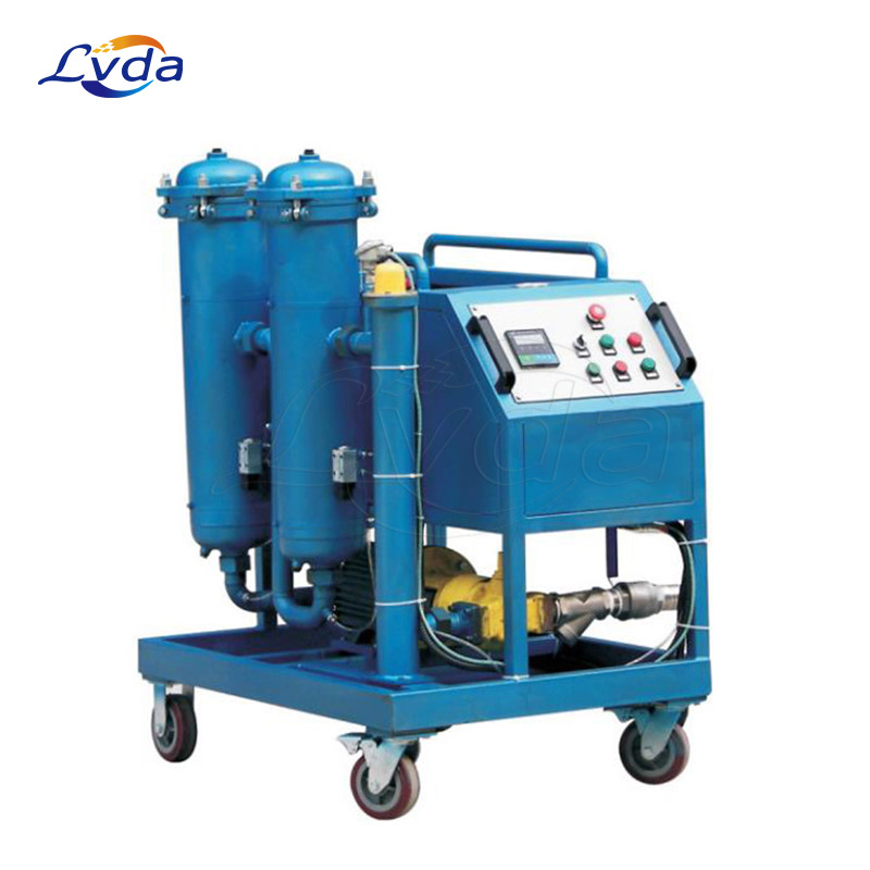 High viscosity vacuum oil filter for lubricating oil