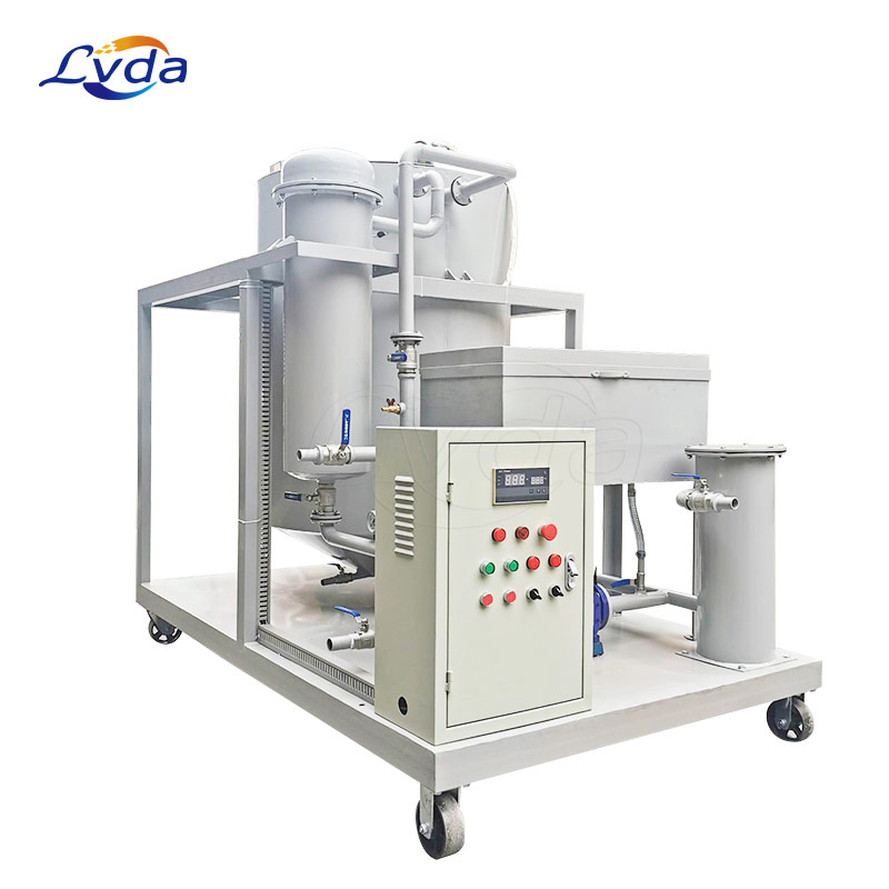 Vacuum oil decolorization machine