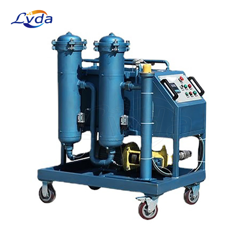 High viscosity vacuum transformer turbine lube oil filter purifier purification regeneration filtration filter machine
