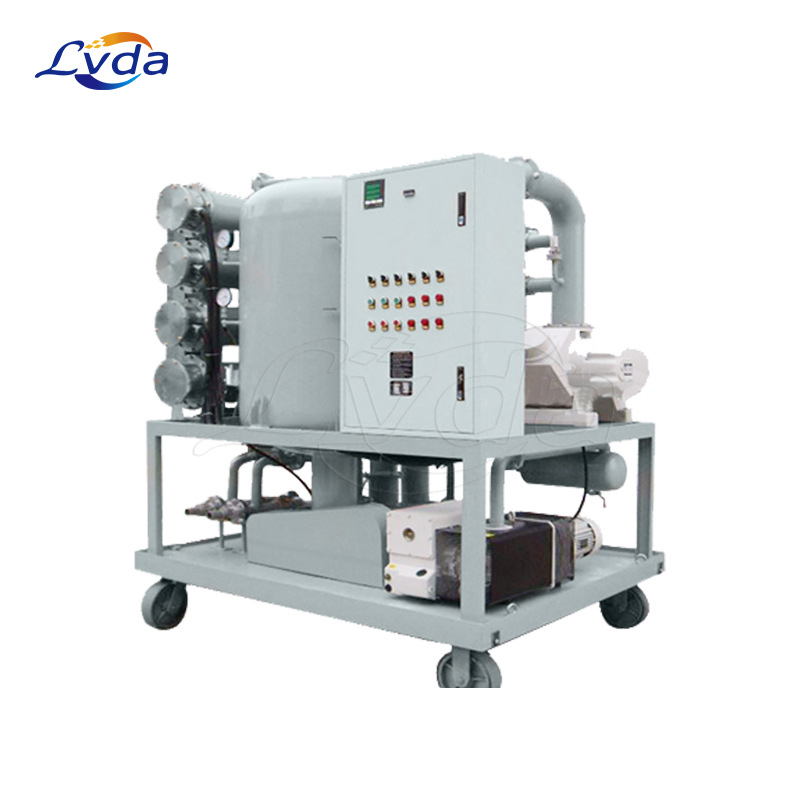 High-viscosity vacuum oil purifier