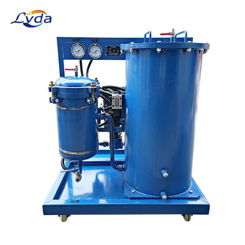 Fuel oil purification decolorization machine