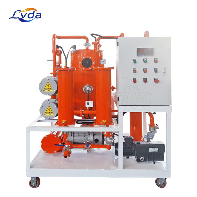 High viscosity mobile oil purifier