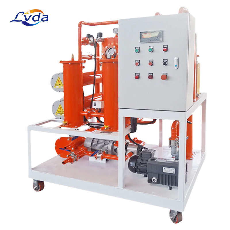 High viscosity mobile oil purifier