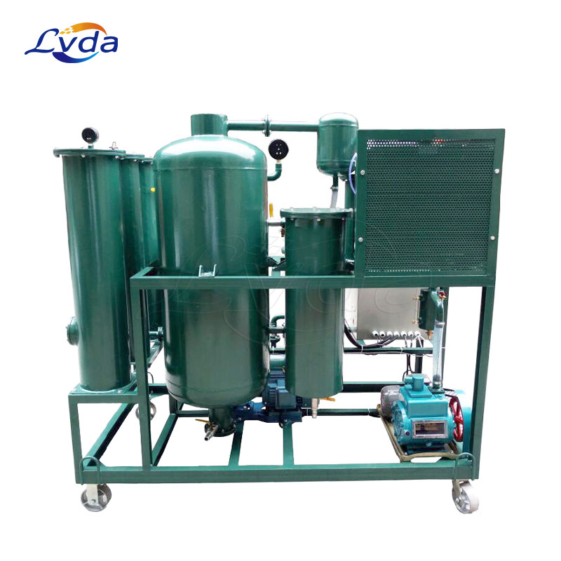 Multifunctional decolorizing oil filter