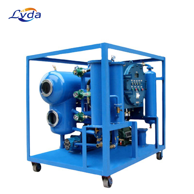 Explosion-proof type oil purification & discoloration machine