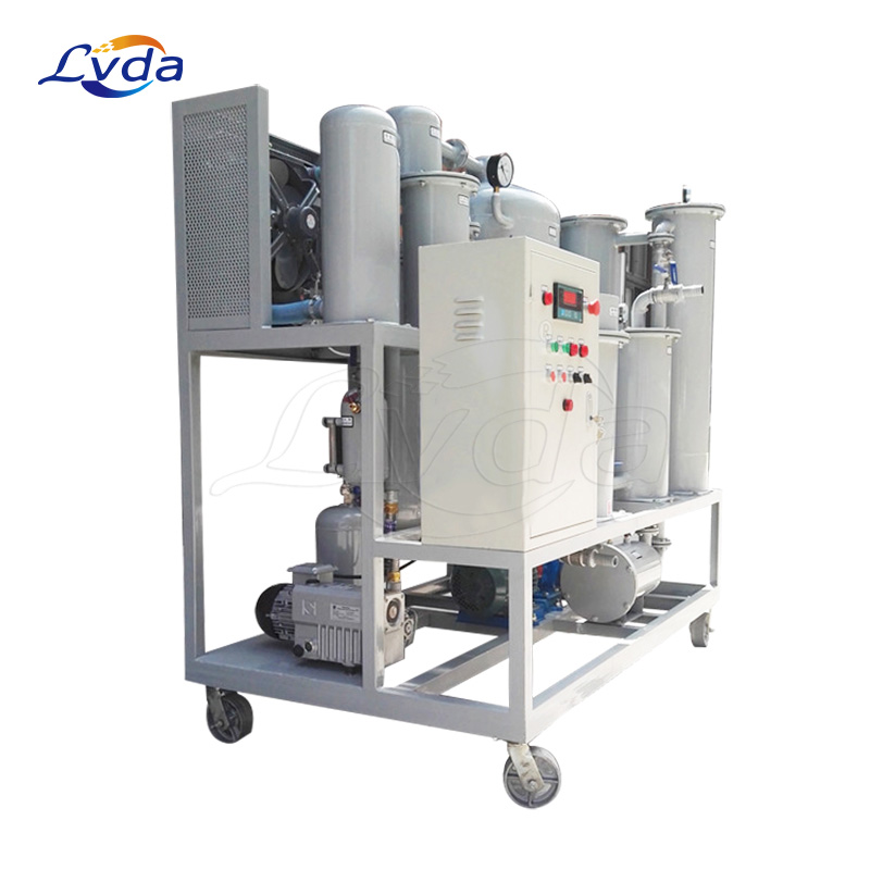 Internal combustion engine oil waste oil regeneration treatment equipment