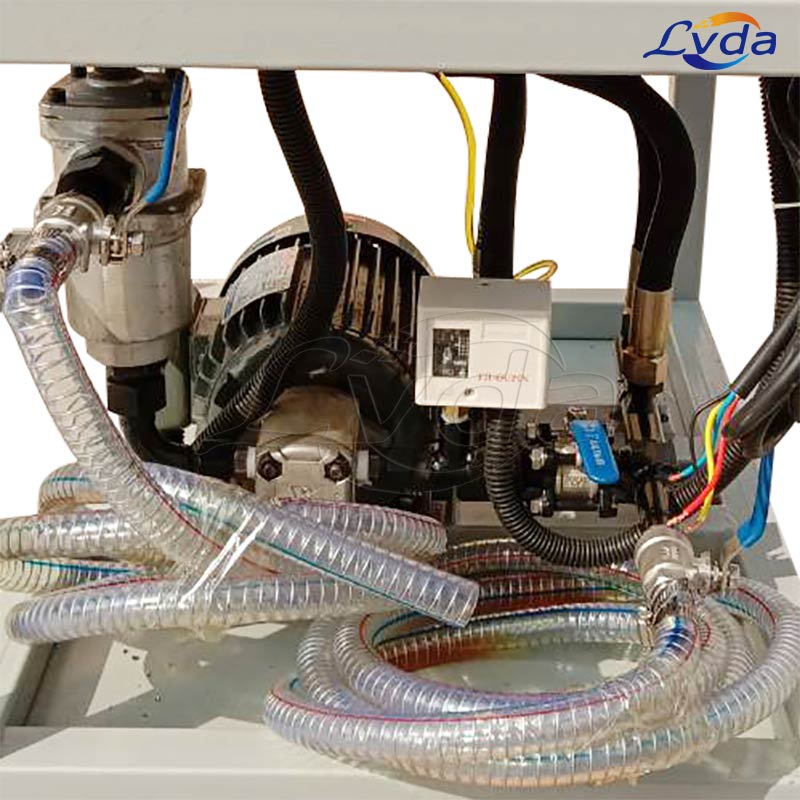High accuracy oil filtration purifier system unit